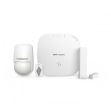 Hikvision Vezeték nélküli riasztó Szett - DS-PWA32-NST (868MHz, Hub, Ajtónyitás érzékelő, mozgásérzékelő, 5 db keytag) hub és switch