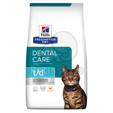 Hill's Prescription Diet t/d Dental Care macskatáp 3 kg macskaeledel