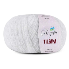 Himalaya TILSIM csillogós fonal, 50g - fehér 362-01 rövidáru