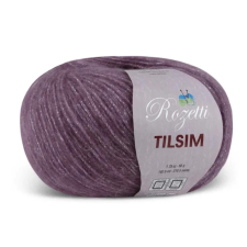 Himalaya TILSIM csillogós fonal, 50g - pasztel lila 362-07 rövidáru
