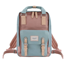 HIMAWARI 14” laptop hátizsák rózsaszín-kék (188L-1) (188L-1) számítógéptáska