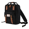 HIMAWARI 188L Laptop backpack 14" fekete-barna