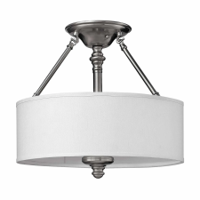Hinkley Lighting Hinkley modern mennyezeti lámpa sussex fehér nikkel elshk-sussex-sf világítás