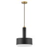 Hinkley Lighting modern függeszték cedric sárgaréz opál elshk-cedric-p-m-br