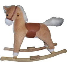  Hintaló puha szőrrel és hanggal plüssfigura