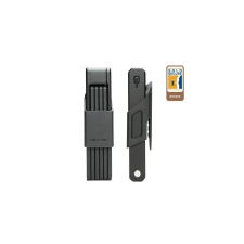 Hiplok Switch összehajtható colostok zár, 85 cm, vázkonzollal, fekete kerékpár lakat