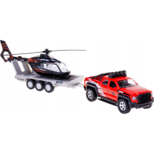 Hipo Kids Globe Terepjáró Helikopter Utánfutóval ( ) autópálya és játékautó