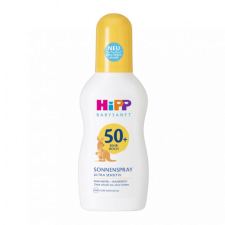Hipp Babysanft napvédő spray, naptej SPF50+ 150 ml naptej, napolaj