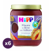 Hipp BIO Prémium Körte-szilva teljes kiörlésű gabonával 6 hó+ (6x160 g)