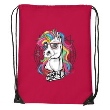  Hipster unicorn - Sport táska piros tornazsák