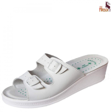  HirschBio női fehér SRA csúszásmentes papucs csatos 35-42 gyógypapucs