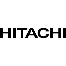 Hitachi matrica fekete,68cmx10cm autó dekoráció
