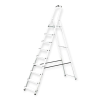 Hitman Hitman HT-NIL-6487 - Egyoldalas Aluminium Létra 176cm magas, 9 lépcsőfokos, 125 kg teherbírású