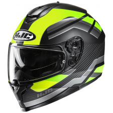 HJC C70N Belis MC3HSF zárt motoros bukósisak fluo sárga-fekete bukósisak