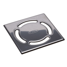 HL HL 037PR.1E lefolyórács, inox, Primus szifonbetétes rácstartókhoz,115x115mm fürdőkellék