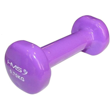 HMS vinyl borítású öntöttvas súlyzó 0,75 kg kézisúlyzó