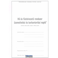 Hő és füstelvezető rendszer üzemeltetési és karbantartási napló határidőnapló