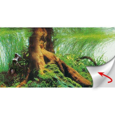 HOBBY Akvárium háttér öntapadó, elővágott 100x50cm Gyöngy folyó - Mély delta akvárium dekoráció