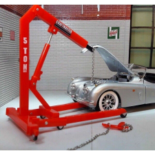  Hobby Gear Engine Hoist piros modell kiegészítő 1:24 makett