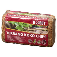 HOBBY Terrano Koko Chips Préselt Kókusz Alom - 650g hüllőfelszerelés