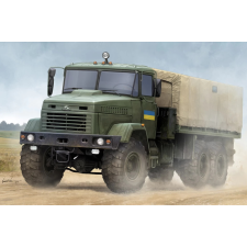 HobbyBoss 1/35 KrAZ-6322 Soldier ukrán katonai teherautó modell makett