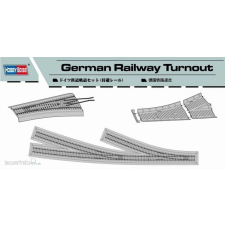 HobbyBoss 1/72 Német vasút elágazás sín készlet modell kiegészítő makett