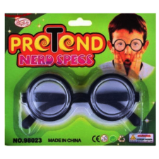 Hóbortos (dioptria) szemüveg party kellék