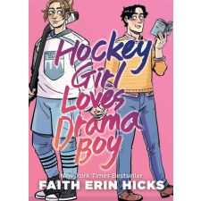 Hockey Girl Loves Drama Boy – Faith Erin Hicks idegen nyelvű könyv
