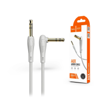 Hoco 3,5 - 3,5 mm jack audio kábel 1 m-es vezetékkel - HOCO UPA14 Aux Audio Cable - szürke mobiltelefon kellék