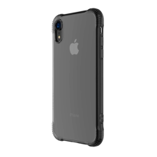 Hoco ARMOR szilikon telefonvédő (ütésállóság, légpárnás sarok, átlátszó hátlap) SZÜRKE tok és táska