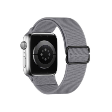 Hoco Fonott nylon óraszíj Apple Watch 38/40/41 mm Hoco WA04 Fashion szürke okosóra kellék