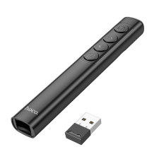 Hoco GM202 bluetooth vezeték nélküli lézer prezenter - fekete prezenter