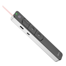 Hoco GM202 wireless lézer prezenter/pointer, bluetooth, ezüst prezenter