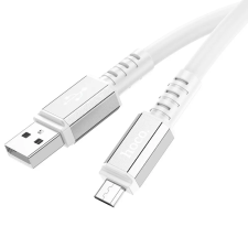 Hoco kábel USB A do Micro 2,4A Erő X85 1m fehér kábel és adapter