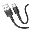Hoco kábel USB C típusra C 3A Victory X83 1m fekete