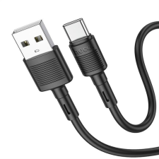 Hoco kábel USB C típusra C 3A Victory X83 1m fekete kábel és adapter
