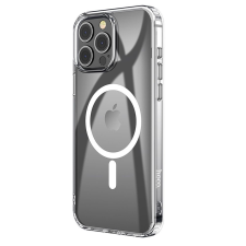 Hoco Mágneses légzsák esésgátló tok Magsafe kompatibilis iPhone 15 PRO átlátszó tok és táska