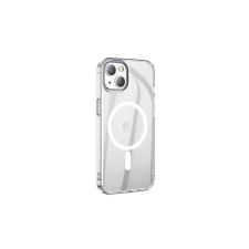 Hoco Magsafe-es TPU telefontok iPhone 14 Plus 6.7 Hoco Magnetic Transparent átlátszó tok és táska