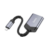 Hoco UA25 kártyaolvasó (lightning -TF/MicroSD) szürke (UA25)