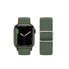 Hoco Ultravékony fonott nylon óraszíj Apple Watch 38/40/41 mm Hoco WA05 Jane Eyre sötétzöld okosóra kellék