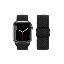 Hoco Ultravékony fonott nylon óraszíj Apple Watch 42/44/45/49 mm Hoco WA05 Jane Eyre fekete-lila okosóra kellék