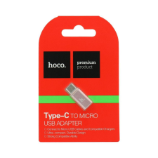 Hoco USB Type-C - MicroUSB adapter rózsaarany (HC031253) kábel és adapter