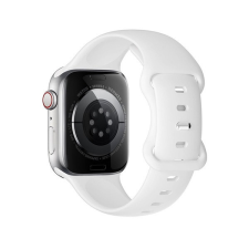 Hoco WA15 Apple Watch 38 / 40 / 41mm szilikon szíj, fehér okosóra kellék