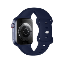 Hoco WA15 Apple Watch 38 / 40 / 41mm szilikon szíj, tengerészkék okosóra kellék