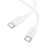 Hoco X115 Surpass 60 W-os töltőkábel C-C fehér