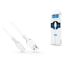 Hoco X20 USB apa - USB-C apa Töltő- és adatkábel 2m - Fehér (HOC0037) kábel és adapter