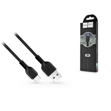 Hoco X20 USB apa - USB-C apa Töltő- és adatkábel 3m - Fekete kábel és adapter