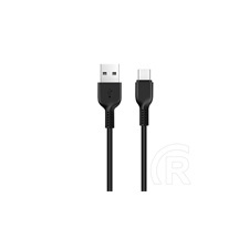 Hoco X20 USB-C adat-és töltőkábel 1m (fekete) kábel és adapter