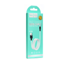 Hoco X29 MicroUSB kábel fehér-fekete (HC089742) (HC089742) kábel és adapter