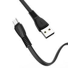 Hoco x40 noah töltő adatkábel micro-hoz, fekete kábel és adapter
